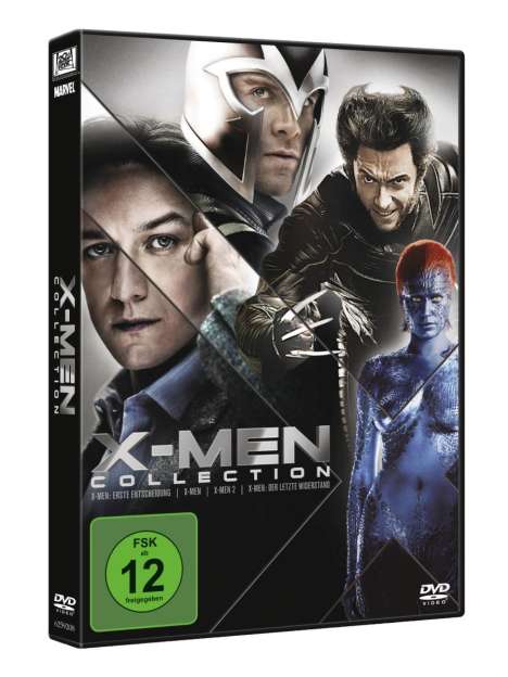 X-Men Movies Collection, 4 DVDs