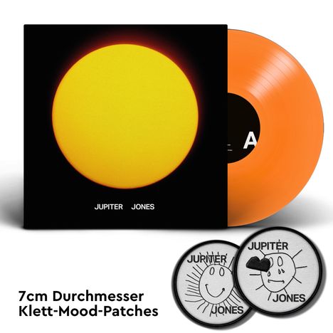 Jupiter Jones: Die Sonne ist ein Zwergstern (Limited Edition) (Orange Vinyl) (+ 2 Mood Patches mit Klettanbringung), LP