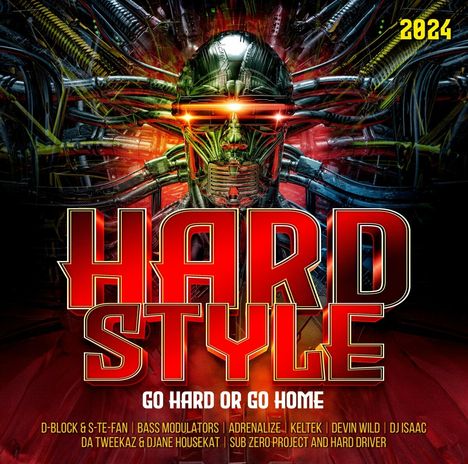 Hardstyle 2024: Go Hard Or Go Home, 2 CDs