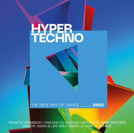 Hypertechno 2025 – The New Way Of Dance, 2 CDs