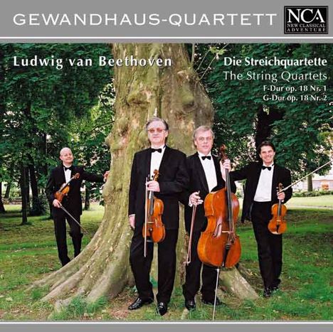 Ludwig van Beethoven (1770-1827): Streichquartette Nr.1 &amp; 2, CD