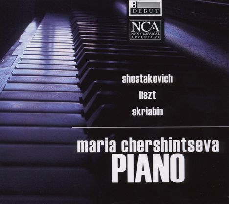 Maria Chershintseva,Klavier, CD