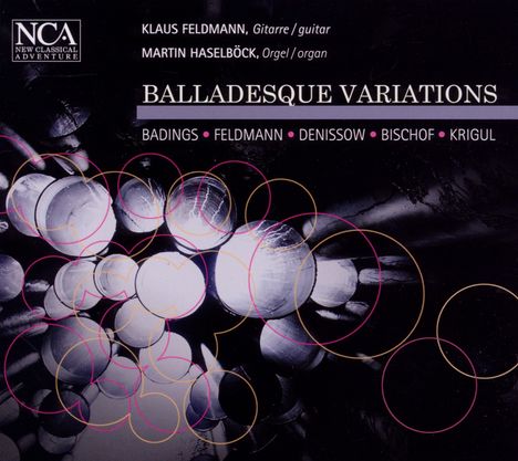 Balladesque Variations - Musik für Gitarre &amp; Orgel, CD