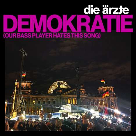 Die Ärzte: Demokratie / Doof (Limited Edition), Single 7"