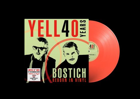 Yello: Bostich - 40 Years Of Yello (1980-2020) (Limited Numbered Edition) (Orange Vinyl), Single 10"