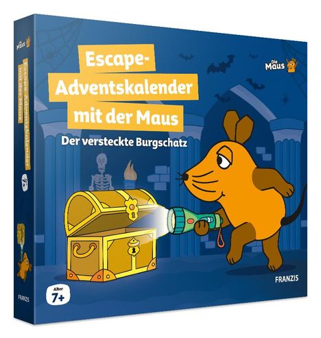 FRANZIS 67211 - Die Maus Escape-Adventskalender mit der Maus. Für Kinder ab 7 Jahren., Diverse