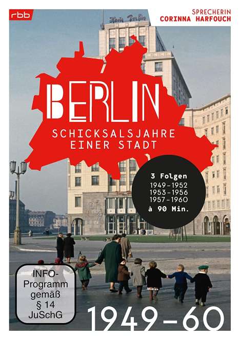 Berlin - Schicksalsjahre einer Stadt (1949-1960), 2 DVDs