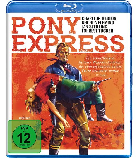 Pony Express (Blu-ray), Blu-ray Disc