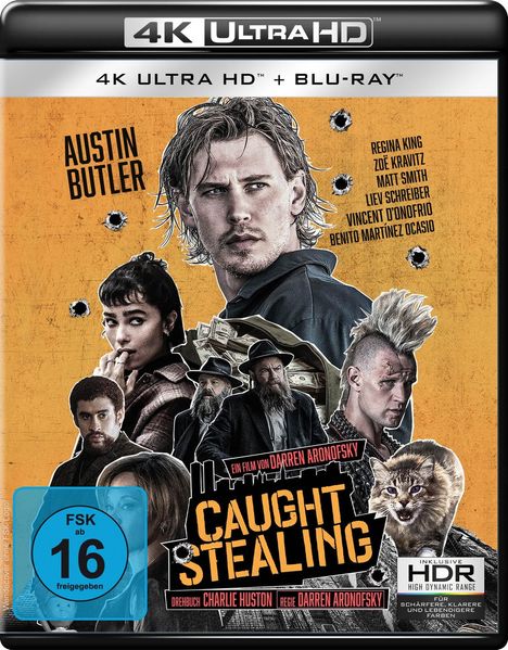Caught Stealing (Ultra HD Blu-ray & Blu-ray), 1 Ultra HD Blu-ray und 1 Blu-ray Disc
