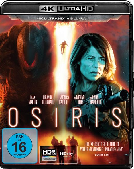 Osiris (Ultra HD Blu-ray & Blu-ray), 1 Ultra HD Blu-ray und 1 Blu-ray Disc
