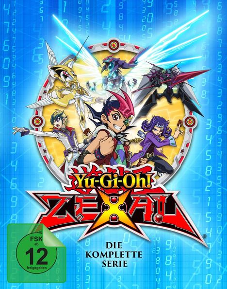 Yu-Gi-Oh! - Zexal (Komplette Serie) (Blu-ray), 18 Blu-ray Discs