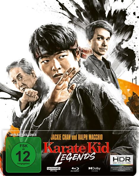 Karate Kid Legends (Ultra HD Blu-ray & Blu-ray im Steelbook), 1 Ultra HD Blu-ray und 1 Blu-ray Disc