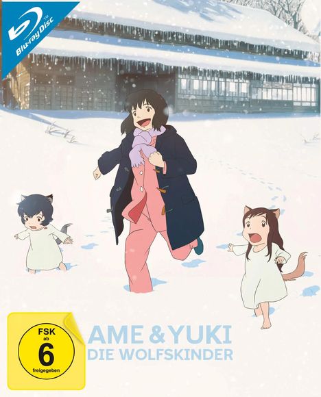 Ame & Yuki - Die Wolfskinder (Blu-ray), Blu-ray Disc