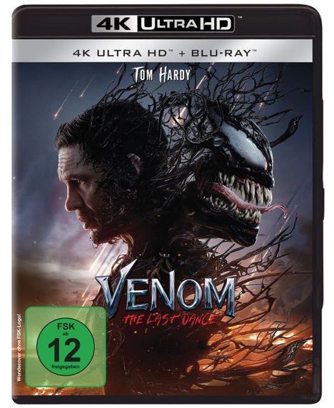 Venom: The Last Dance (Ultra HD Blu-ray &amp; Blu-ray), 1 Ultra HD Blu-ray und 1 Blu-ray Disc