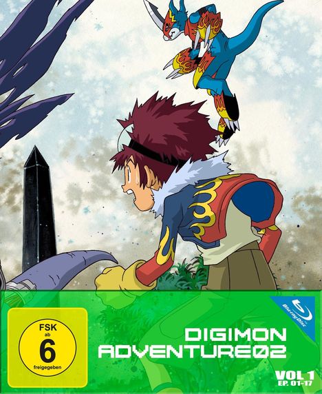 Digimon Adventure Staffel 2 Vol. 1 (Blu-ray im Sammelschuber), 2 Blu-ray Discs