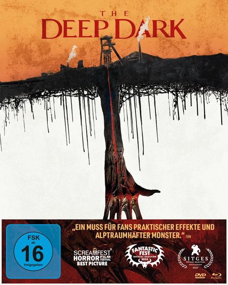 The Deep Dark (Blu-ray &amp; DVD im Mediabook), 1 Blu-ray Disc und 1 DVD