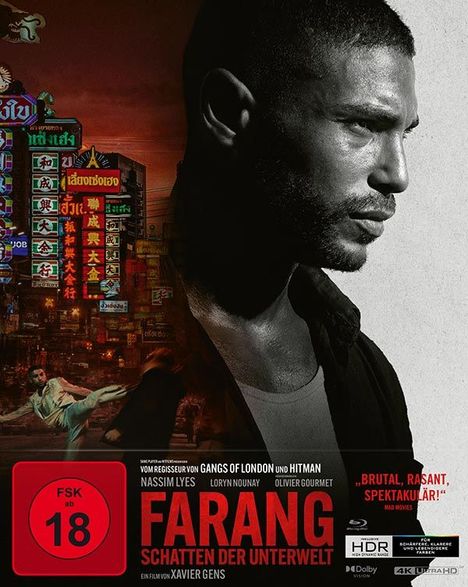 Farang - Schatten der Unterwelt (Ultra HD Blu-ray &amp; Blu-ray im Mediabook), 1 Ultra HD Blu-ray und 1 Blu-ray Disc