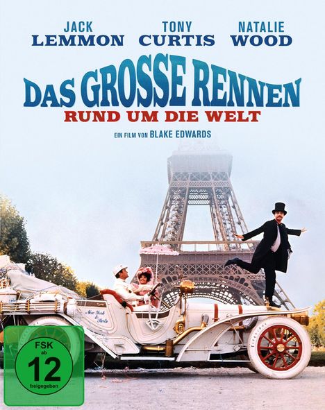 Das grosse Rennen rund um die Welt (Blu-ray &amp; DVD im Mediabook), 1 Blu-ray Disc und 1 DVD