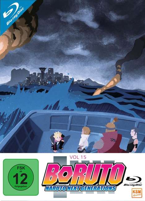 Boruto: Naruto Next Generations Vol. 15 (Blu-ray), 3 Blu-ray Discs