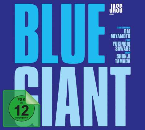 Blue Giant - Jass Edition (Blu-ray &amp; DVD), 1 Blu-ray Disc, 1 DVD und 1 CD