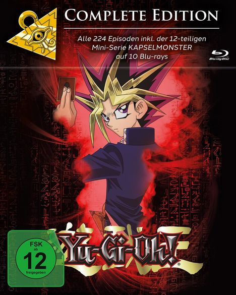 Yu-Gi-Oh! (Complete Edition inkl. Kapselmonster) (SD auf Blu-ray), 10 Blu-ray Discs