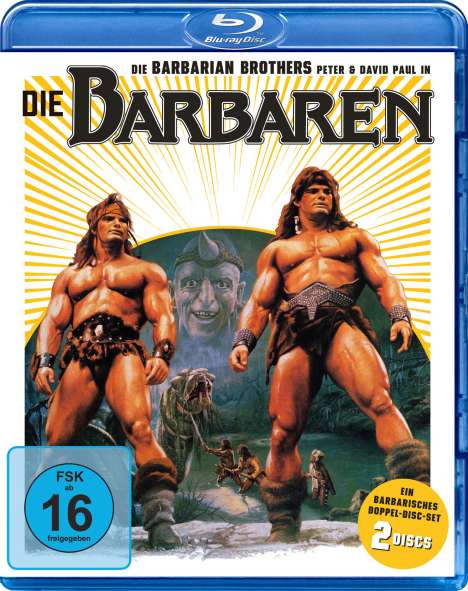 Die Barbaren (Blu-ray &amp; DVD), 1 Blu-ray Disc und 1 DVD