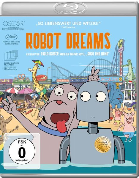 Robot Dreams (Blu-ray), Blu-ray Disc
