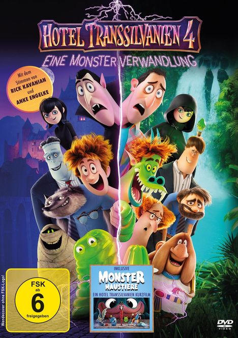 Hotel Transsilvanien 4 - Eine Monster Verwandlung, DVD