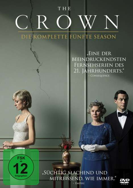 The Crown Staffel 5, 4 DVDs