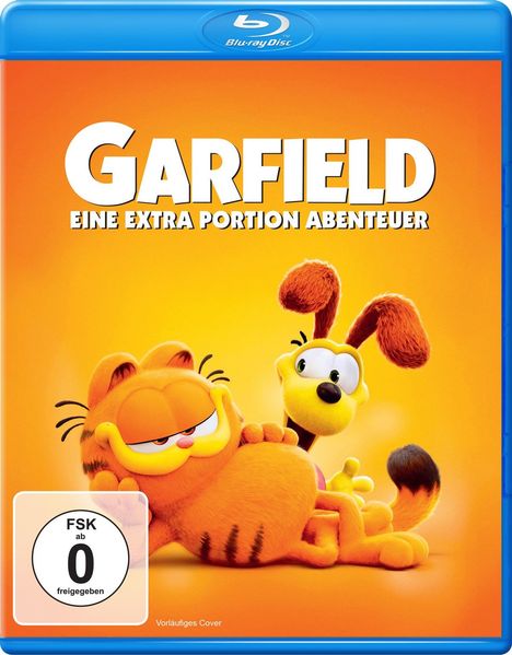 Garfield - Eine extra Portion Abenteuer (Blu-ray), Blu-ray Disc