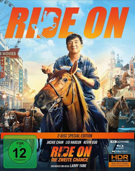 Ride On - Die zweite Chance (Ultra HD Blu-ray &amp; Blu-ray im Mediabook), 1 Ultra HD Blu-ray und 1 Blu-ray Disc