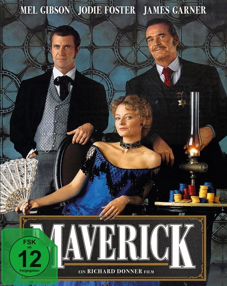 Maverick (Blu-ray &amp; DVD im Mediabook), 1 Blu-ray Disc und 1 DVD
