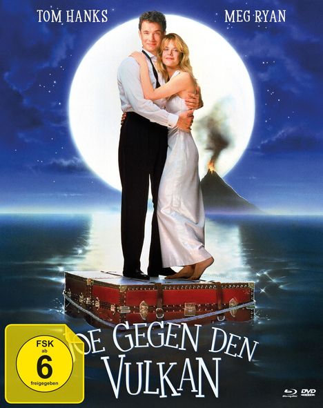 Joe gegen den Vulkan (Blu-ray &amp; DVD im Mediabook), 1 Blu-ray Disc und 1 DVD