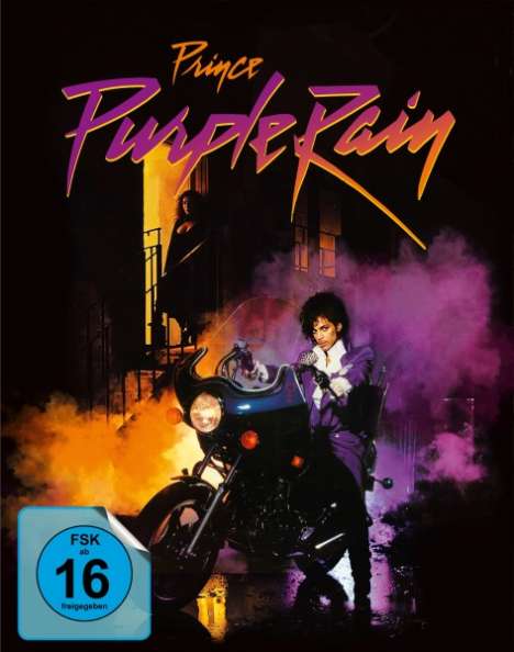 Purple Rain (Blu-ray &amp; DVD im Mediabook), 1 Blu-ray Disc und 1 DVD