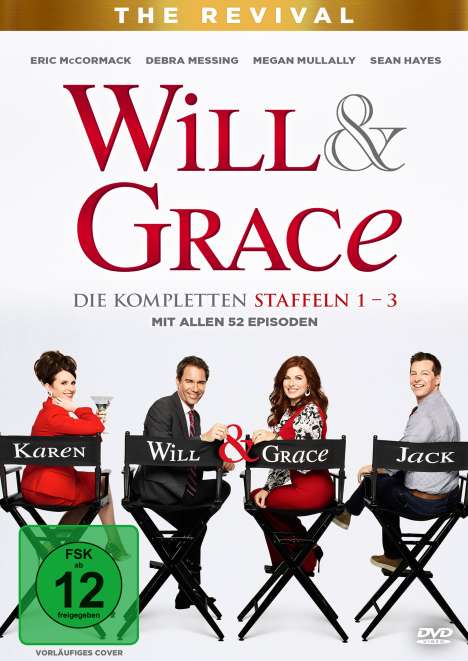 Will &amp; Grace (The Revival) Staffel 1-3, 6 DVDs