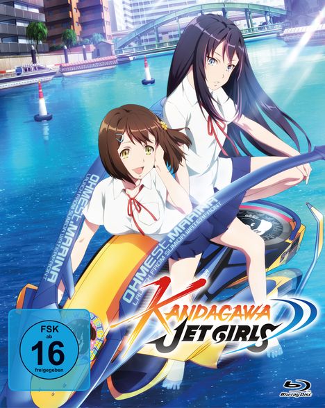 Kandagawa Jet Girls (Komplett-Set) (Blu-ray), 2 Blu-ray Discs