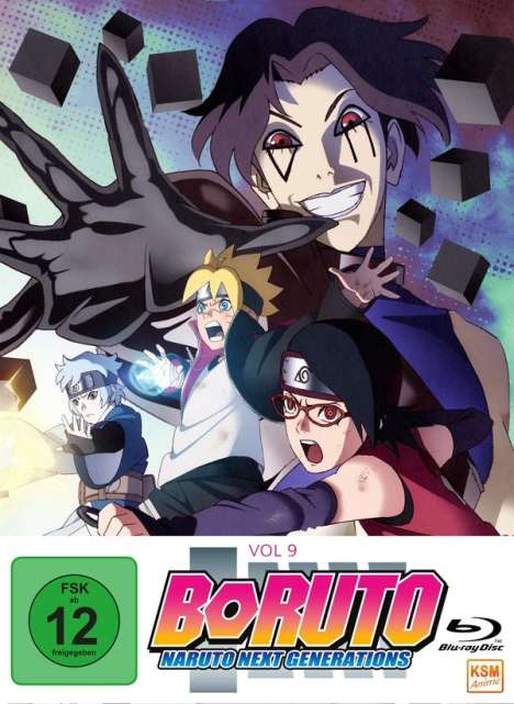Boruto - Naruto Next Generations Vol. 9 (Blu-ray), 3 Blu-ray Discs
