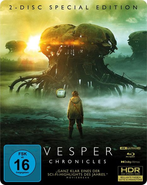 Vesper Chronicles (Ultra HD Blu-ray &amp; Blu-ray im Steelbook), 1 Ultra HD Blu-ray und 1 Blu-ray Disc
