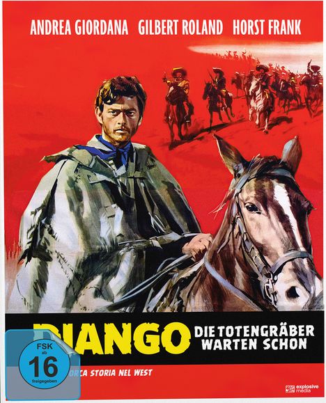 Django - Die Totengräber warten schon (Blu-ray &amp; DVD im Mediabook), 1 Blu-ray Disc und 1 DVD