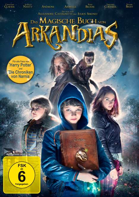 Das magische Buch von Arkandias, DVD