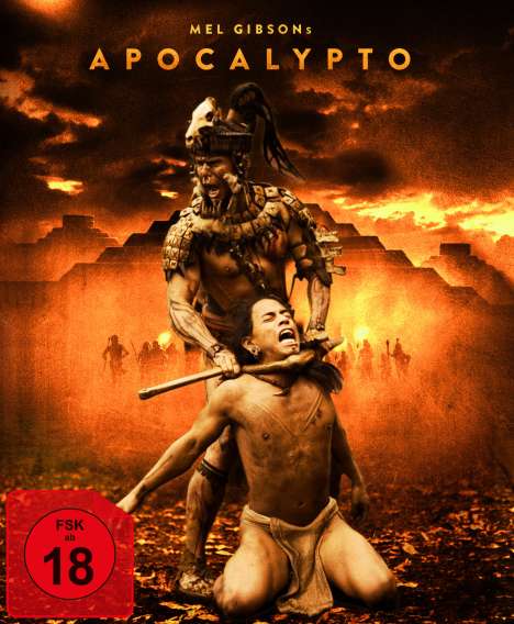 Apocalypto (OmU) (Blu-ray &amp; DVD im Mediabook), 1 Blu-ray Disc und 1 DVD