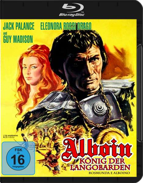 Alboin - König der Langobarden (Blu-ray), Blu-ray Disc