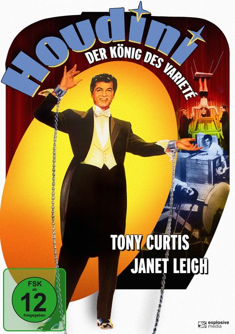 Houdini, der König des Varieté, DVD