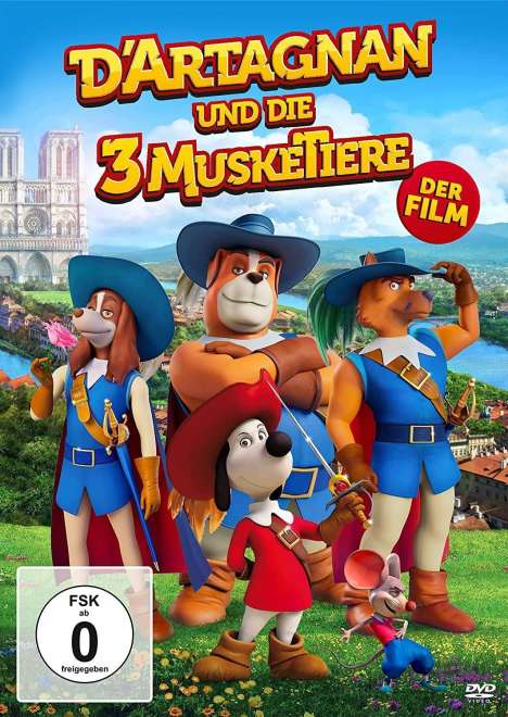 D'Artagnan und die drei MuskeTiere, DVD