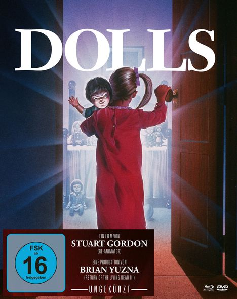 Dolls (1987) (Blu-ray &amp; DVD im Mediabook), 1 Blu-ray Disc und 1 DVD