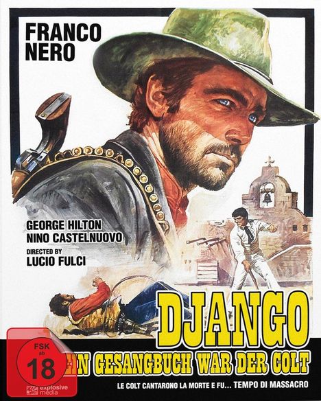 Django - Sein Gesangbuch war der Colt (Blu-ray &amp; DVD im Mediabook), 1 Blu-ray Disc und 1 DVD