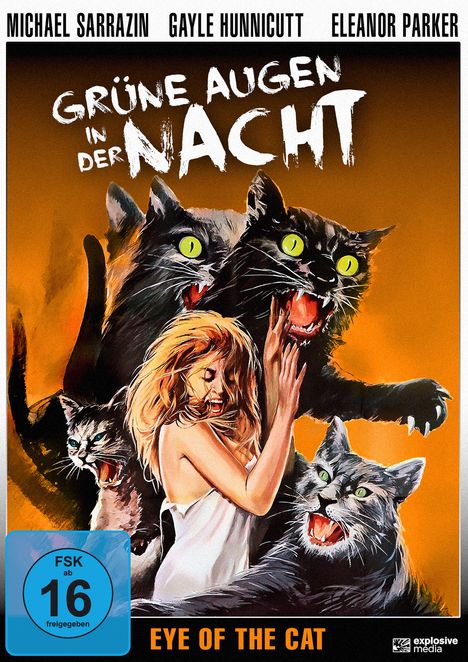 Grüne Augen in der Nacht, DVD