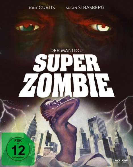 Der Manitou: Super Zombie (Blu-ray &amp; DVD im Mediabook), 1 Blu-ray Disc und 1 DVD