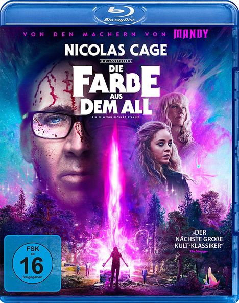 Die Farbe aus dem All (Blu-ray), Blu-ray Disc