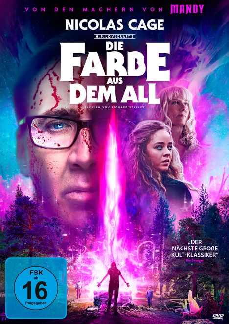 Die Farbe aus dem All, DVD